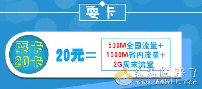 将联通卡4G套餐-30元套餐（京闽琼宁）变更为20元每月的耍卡图片 No.4